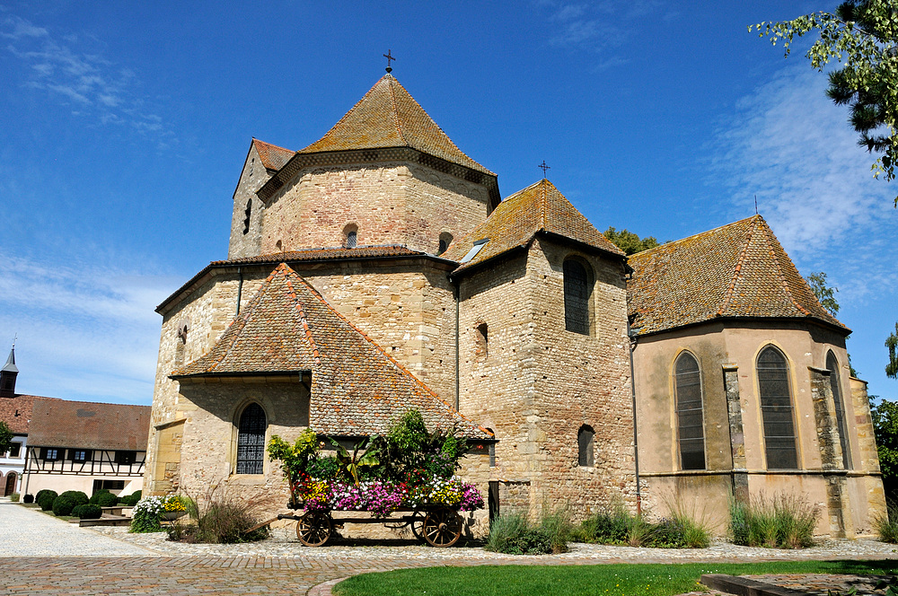 Bild Serie über Ottmarsheim im Elsass nähe Mulhouse Nr.2