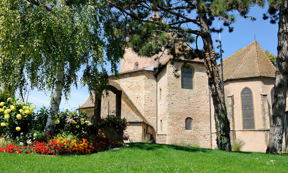 Bild Serie über Ottmarsheim im Elsass nähe Mulhouse Nr.3