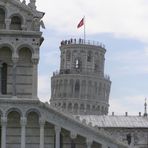 Bildausschnitt: Kathedrale mit schiefen Turm