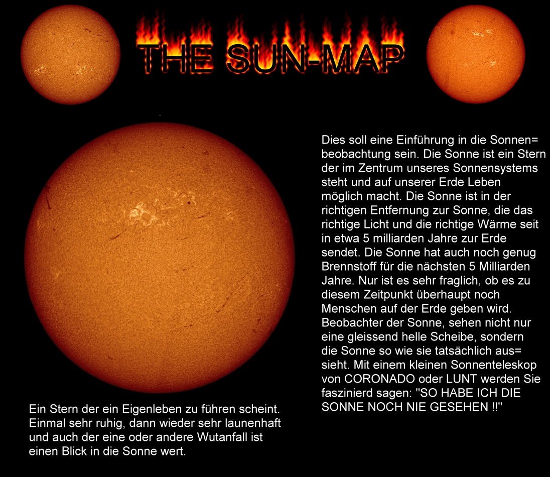 BildBearbeitung: Die Sonne Coronado Solarmax III Die Sonne