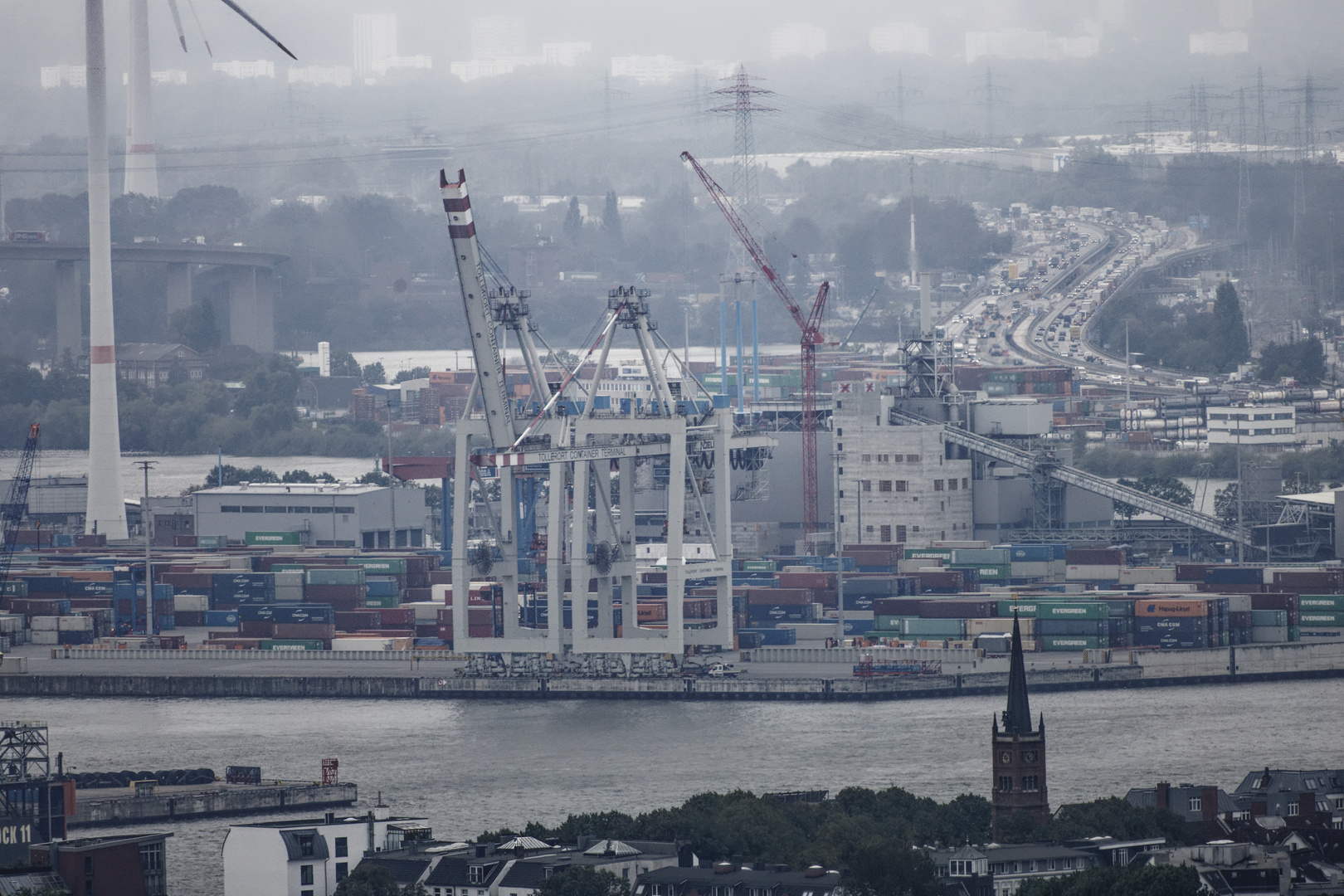 Bilder aus dem Hamburger Fernsehturm, Besichtigung 2023