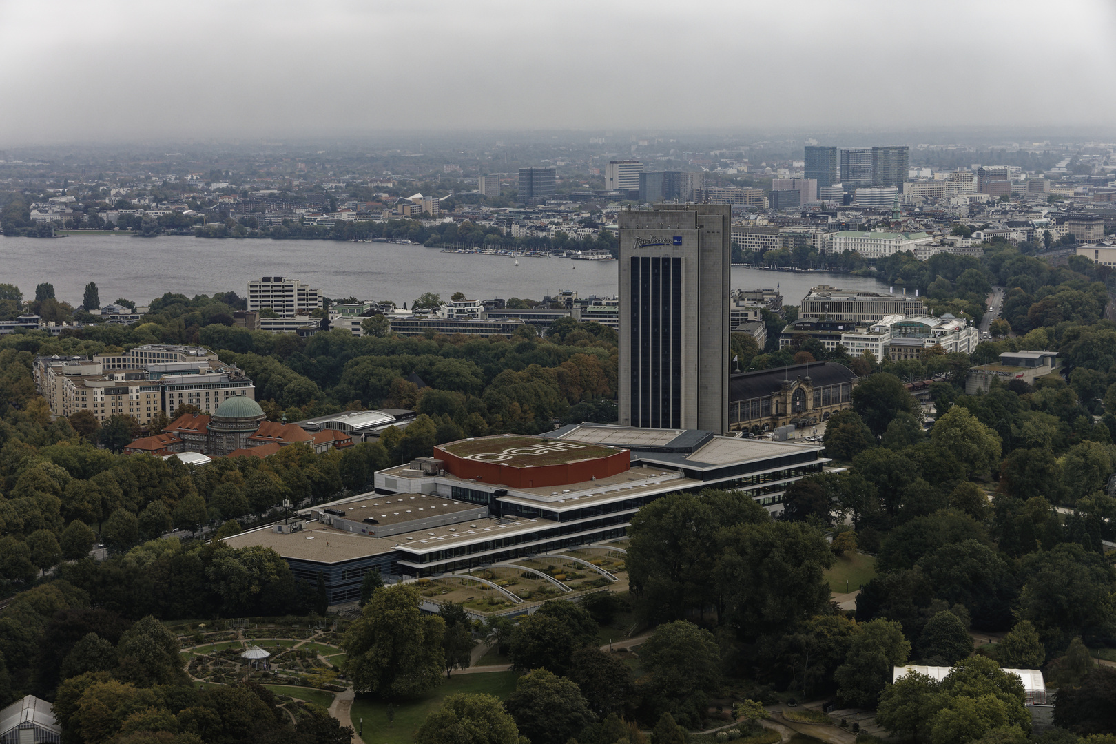 Bilder aus dem Hamburger Fernsehturm, Besichtigung 2023