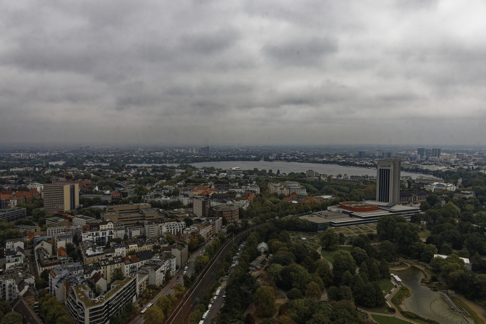 Bilder aus dem Hamburger Fernsehturm, Besichtigung 2023