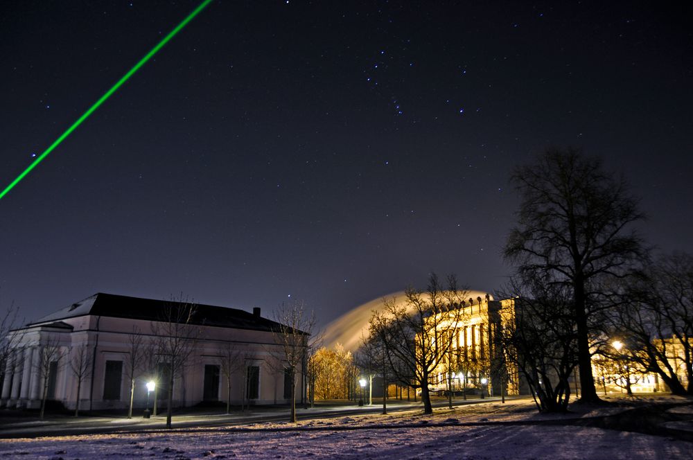 Bilder einer Stadt - Kassel bei Nacht - Wilhelmshöhe Ballhaus und Schloss