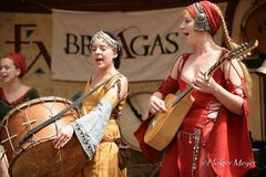 Bilder von der böhmischen Mittelalterband Braagas 7