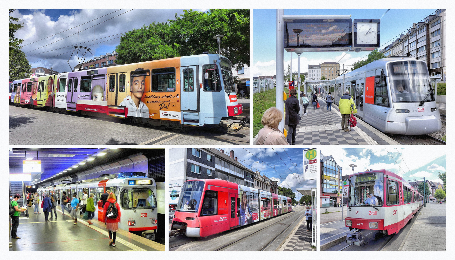 Bilder von der Rheinbahn 