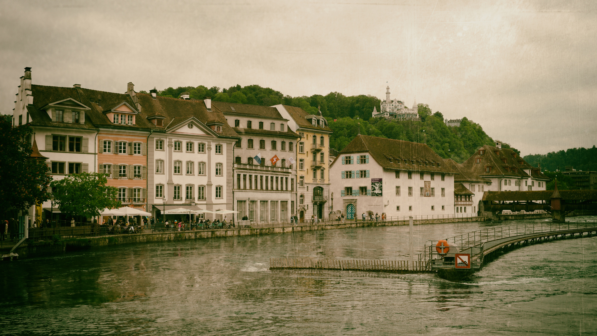 Bilder von Luzern auf alt bearbeitet 7