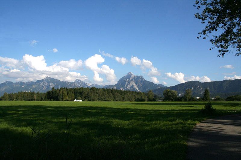 "Bilderbuch" Ostallgäu; Blick auf den Säuling