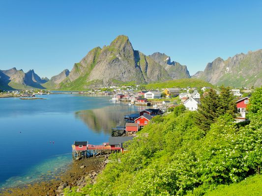 Bilderbuchdorf Reine / Lofoten 