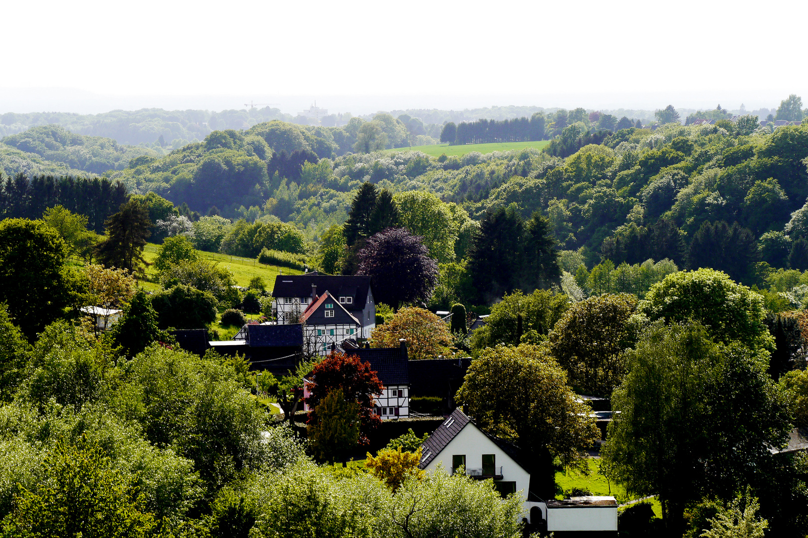 Bilderbuchlandschaft in Solingen.