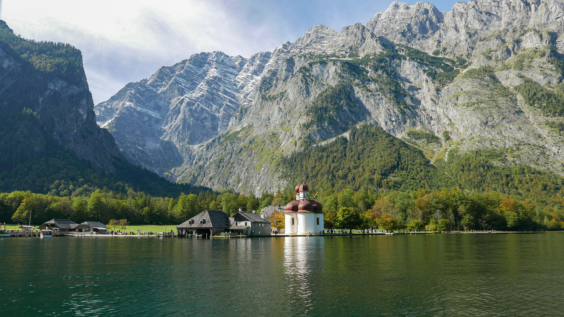 Bilderbuchmotiv am Königssee