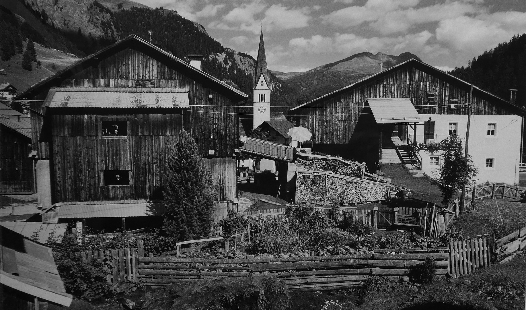 Bilderbuchmotiv-Südtirol