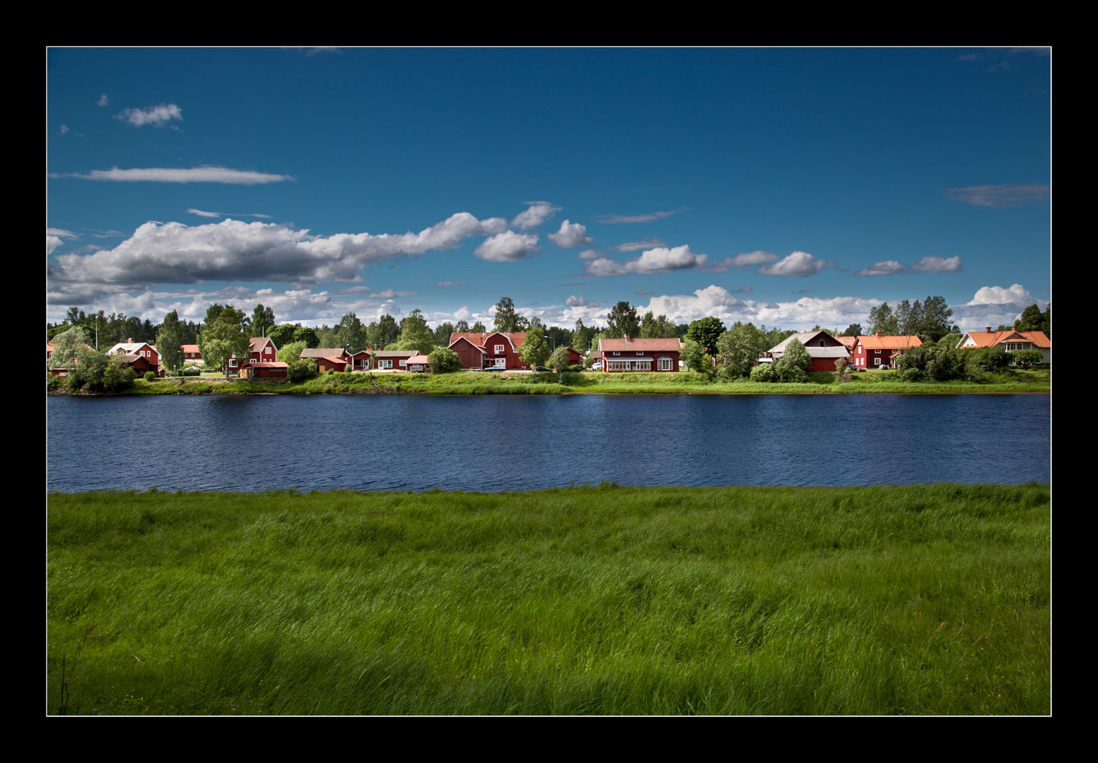 Bilderbuchschweden am Westerdalälven.