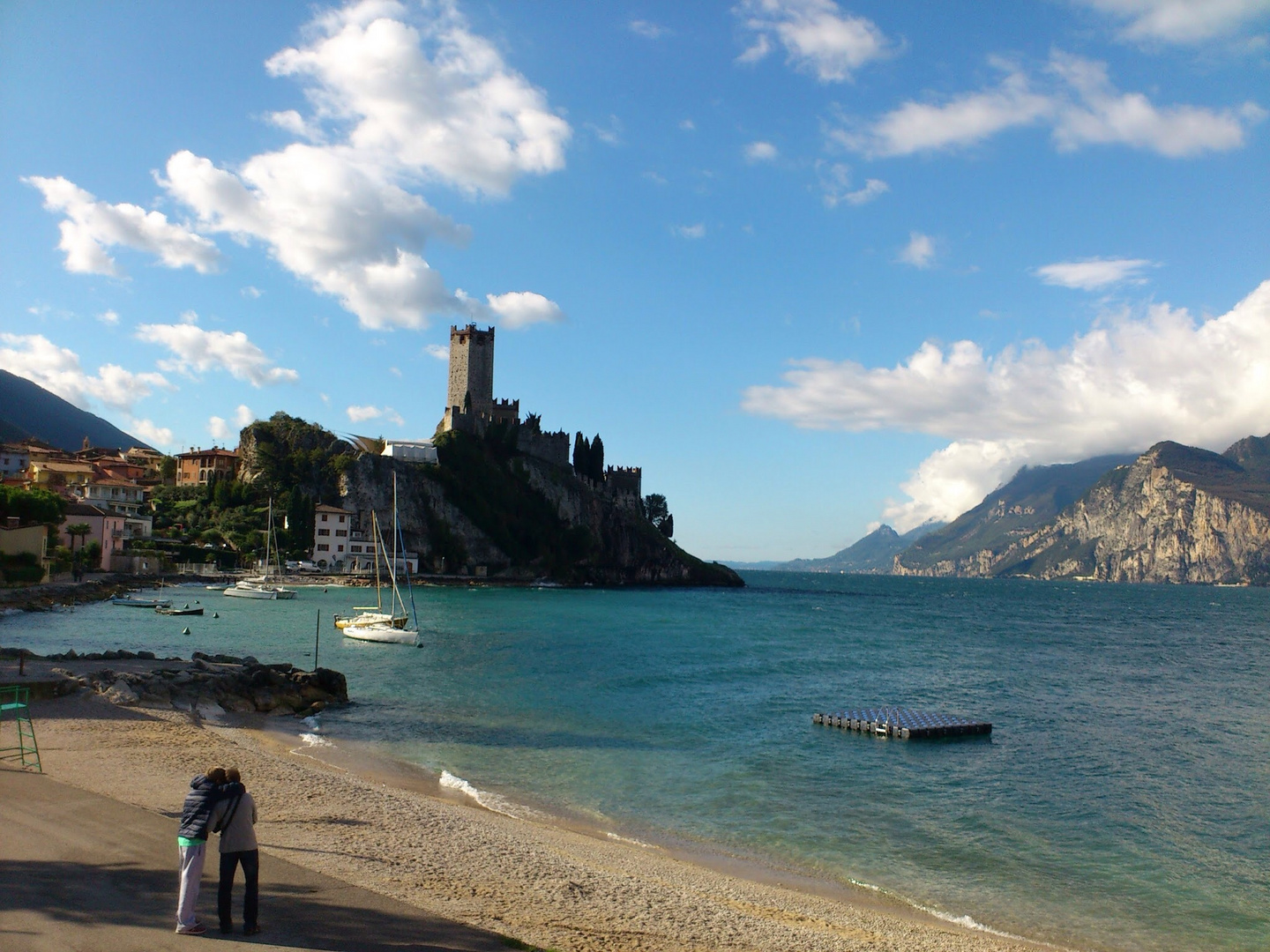 Bilderbuchwetter am Gardasee