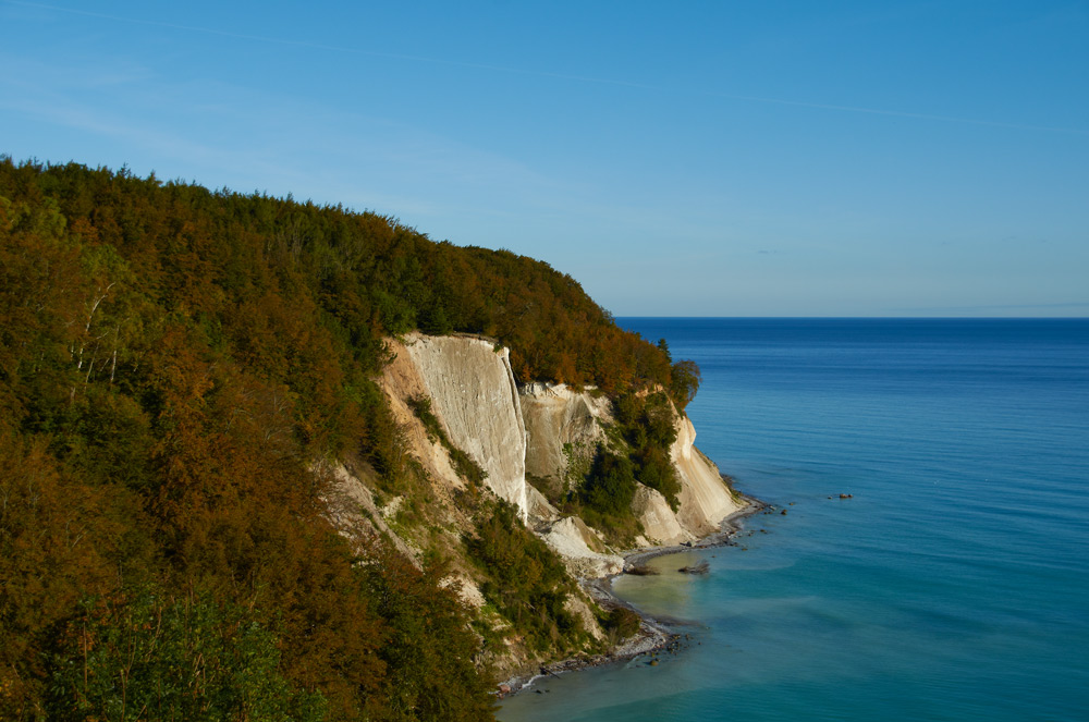 Bilderbuchwetter im Nationalpark Jasmund