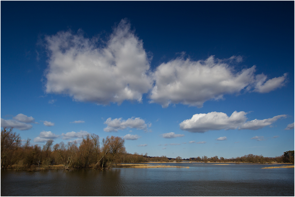 Bilderbuchwolken..