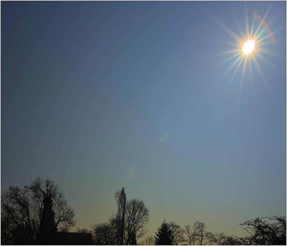 Bildfehler Sonnenfinsternis