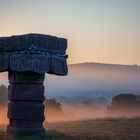 Bildhauerkunst im Nebel