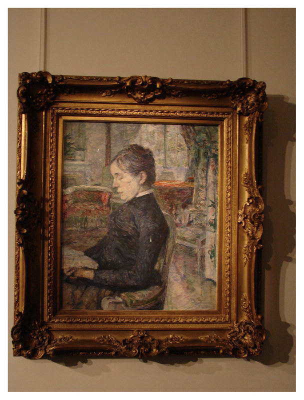 Bildnis der Mutter von Toulouse Lautrec -