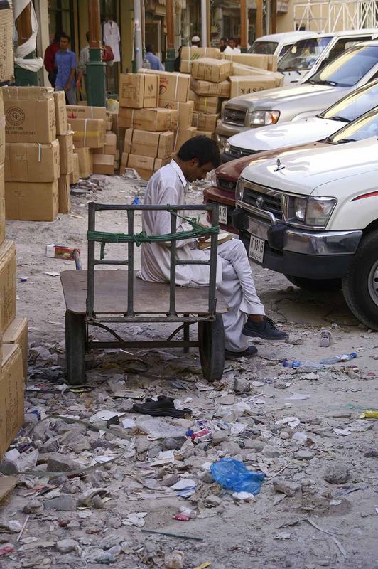 bildung am rande des gewürz-souks...dubai