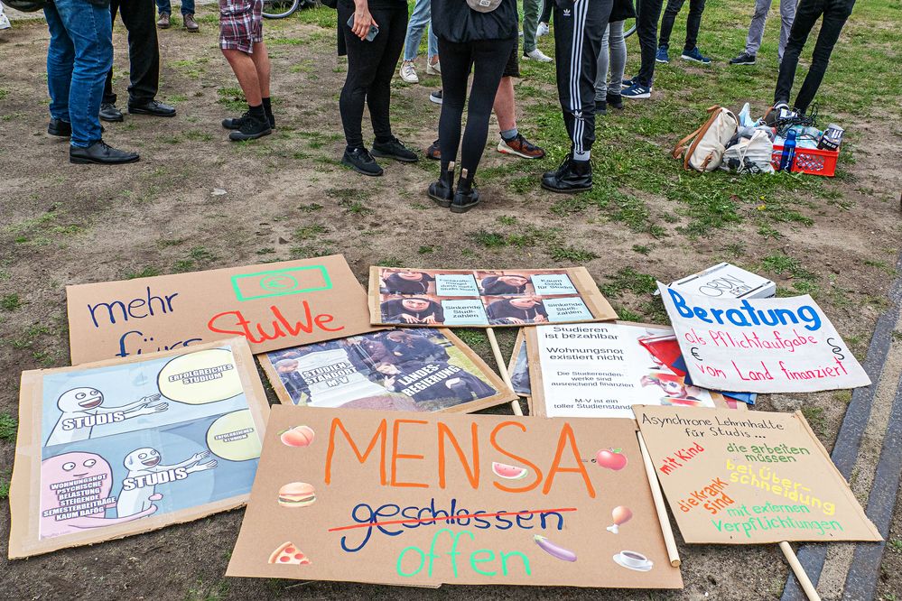 Bildungsdemonstration in Rostock und Greifswald