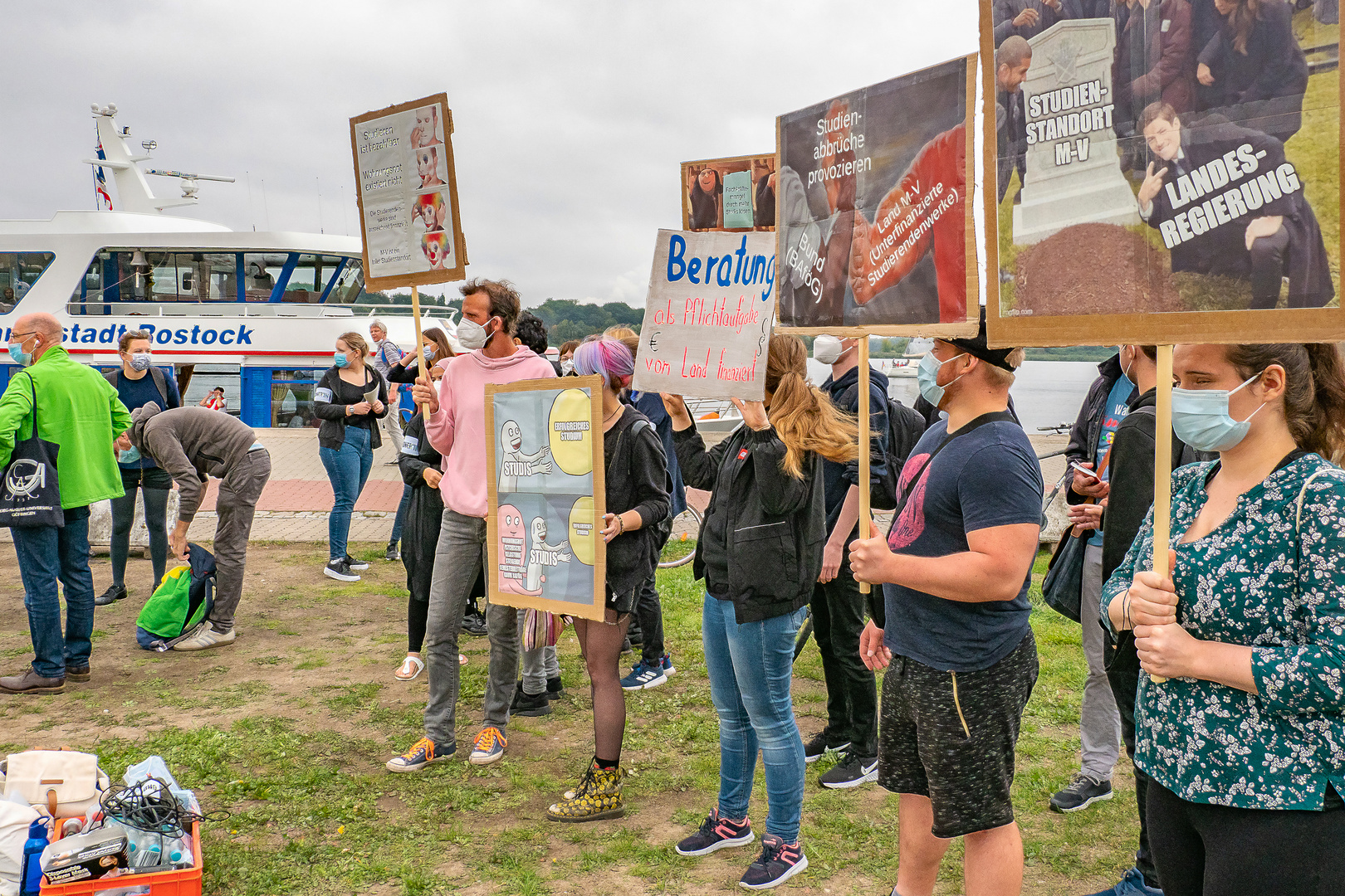 Bildungsdemonstration in Rostock und Greifswald