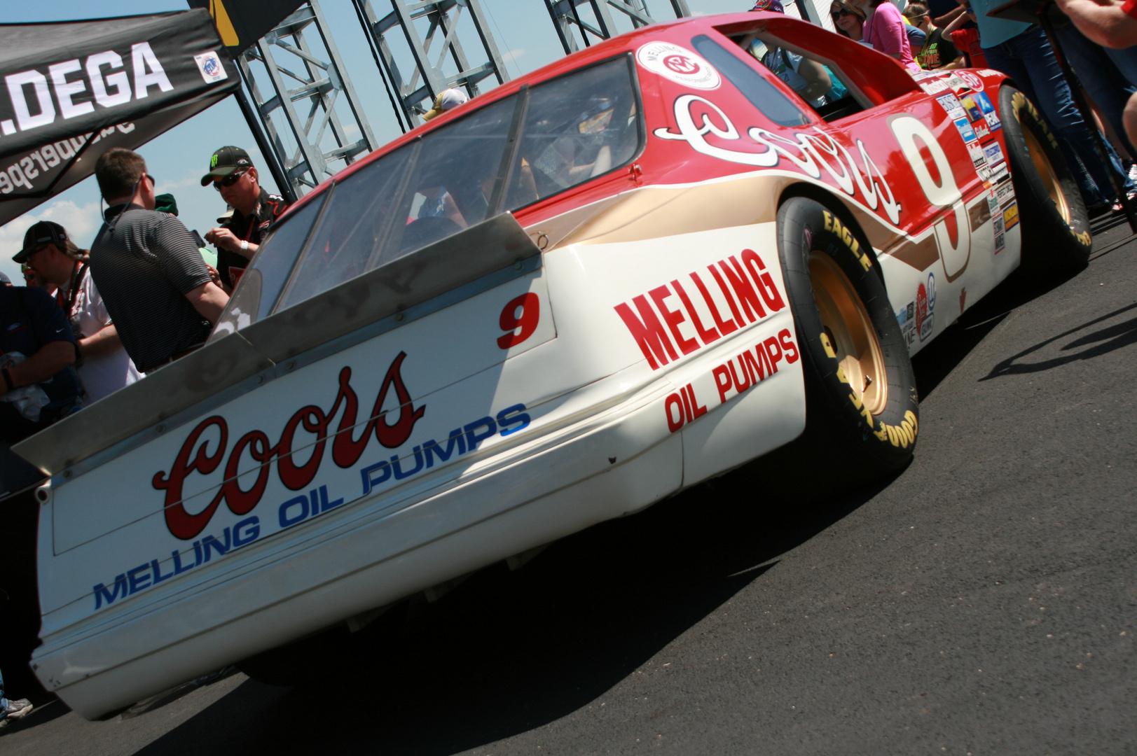 Bill Elliots 1985 Ford Thunderbird Talladega Winner