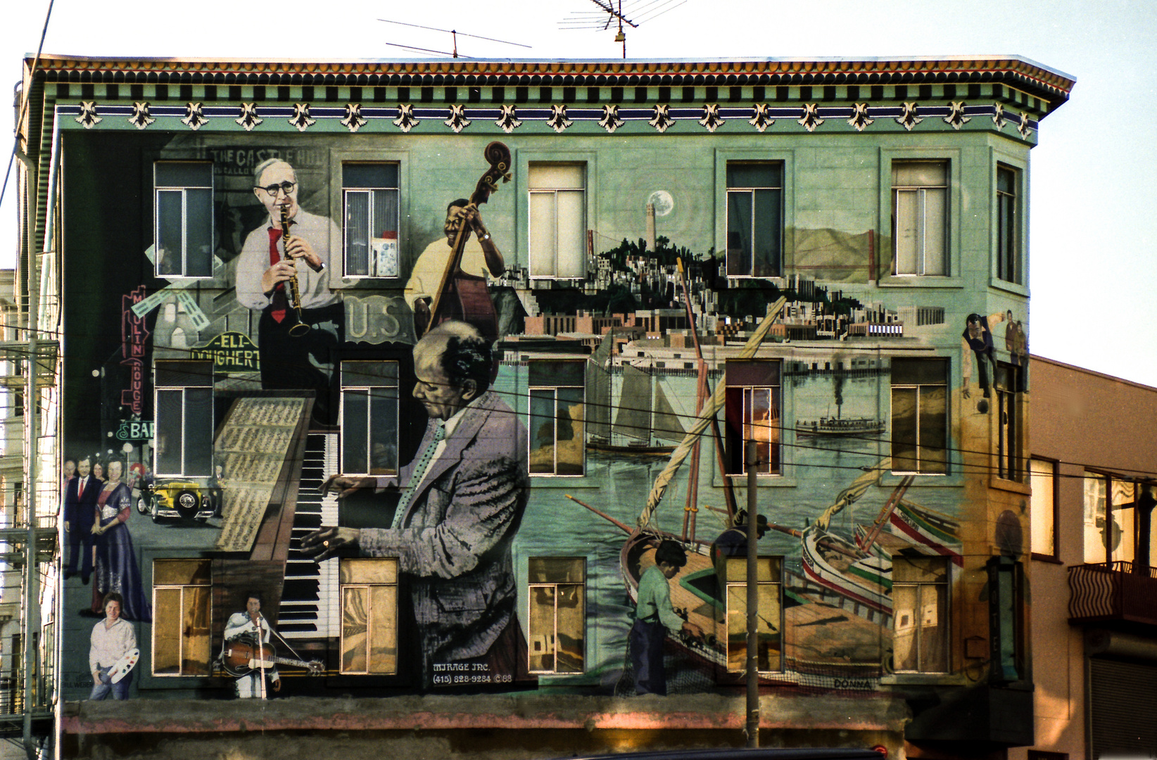 Bill Weber's Jazz Mural 