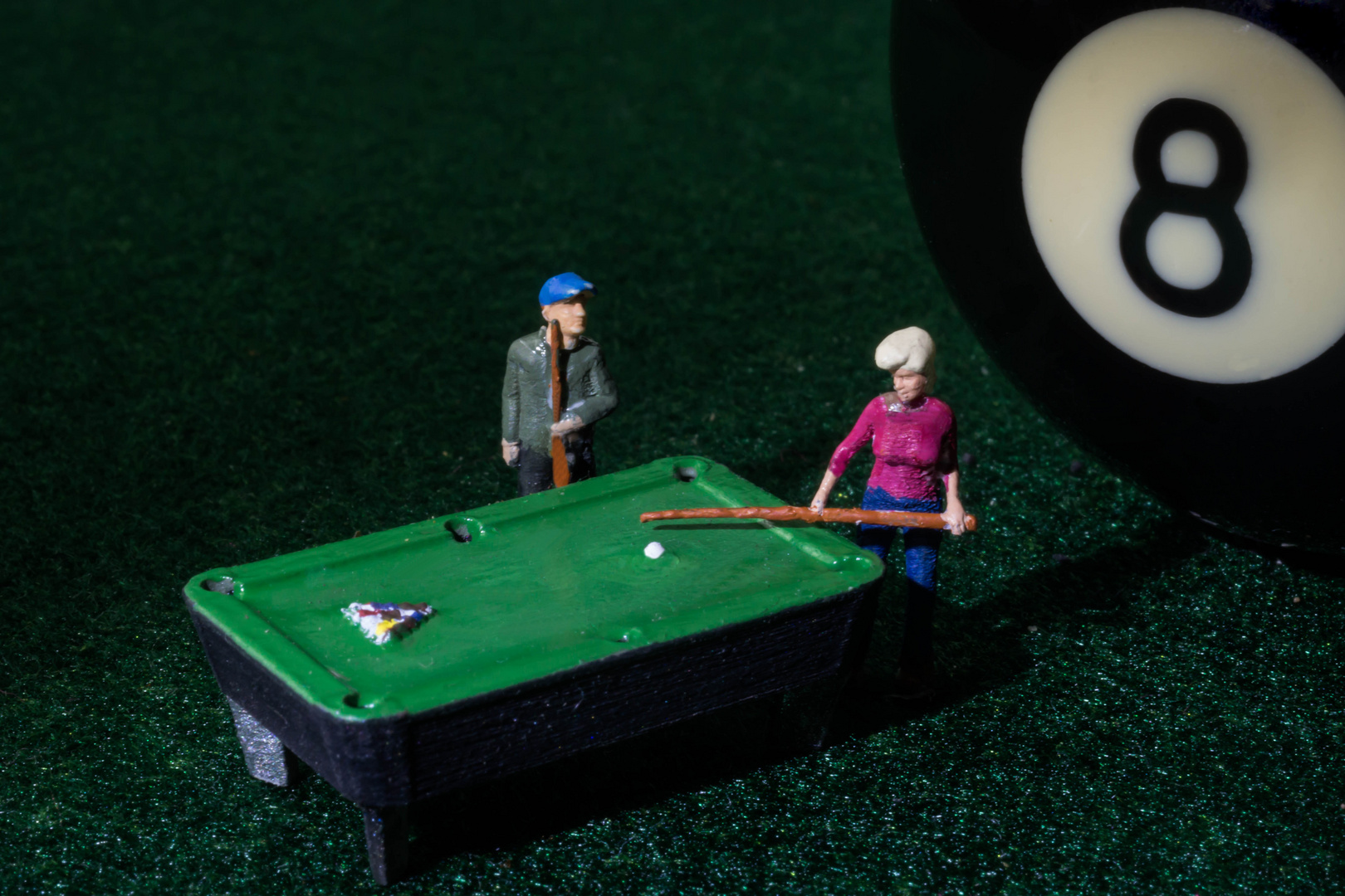 Billard, neues Spiel