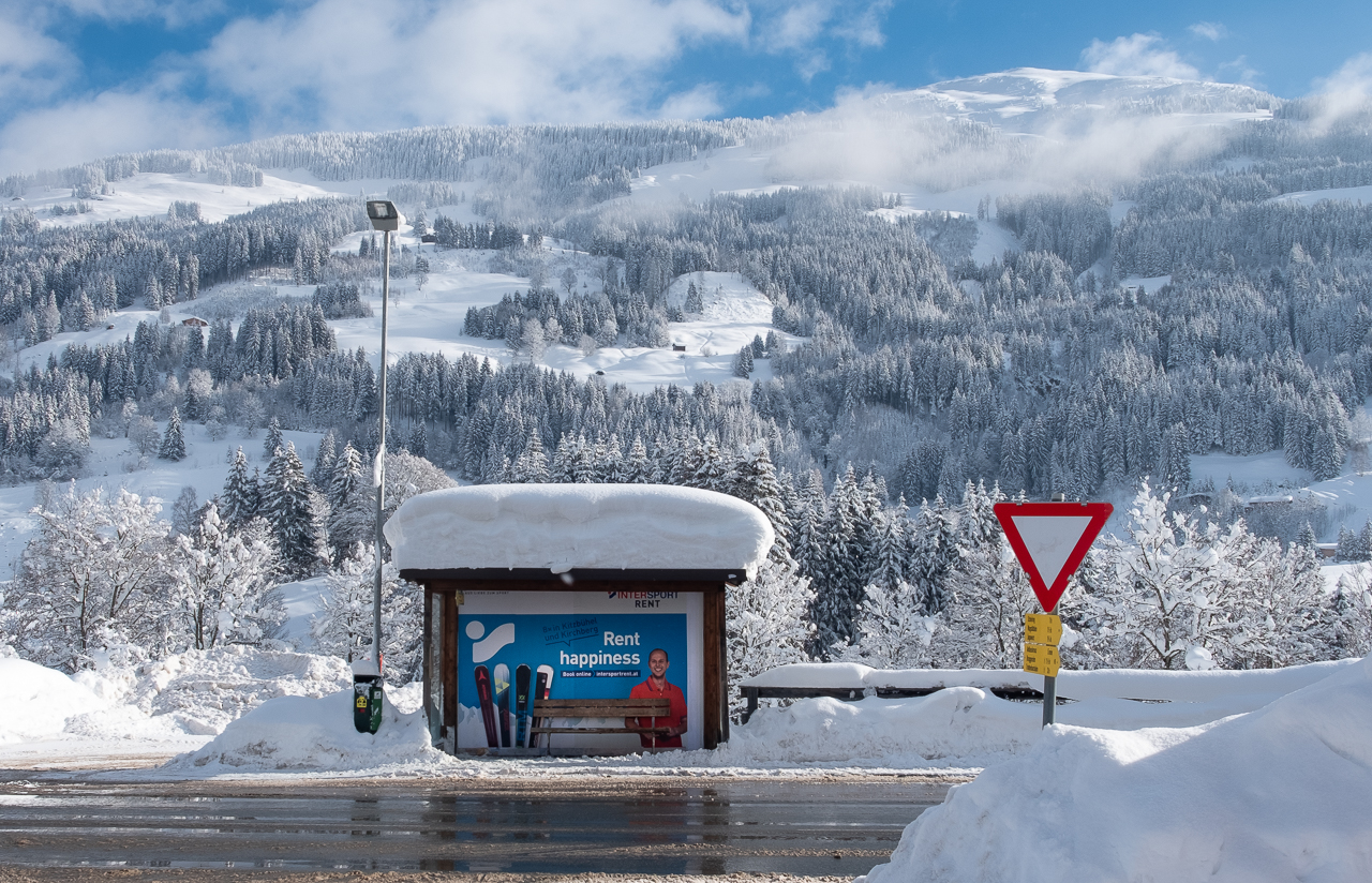 "Billboard out of Kitzbühel"