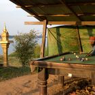 Billiard am Mekong