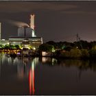 Billwerder Bucht mit Kraftwerk Tiefstack