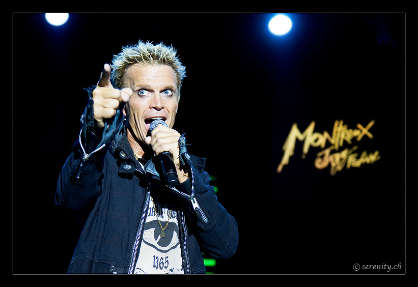 Billy Idol @ 44. Montreux Jazz Festival