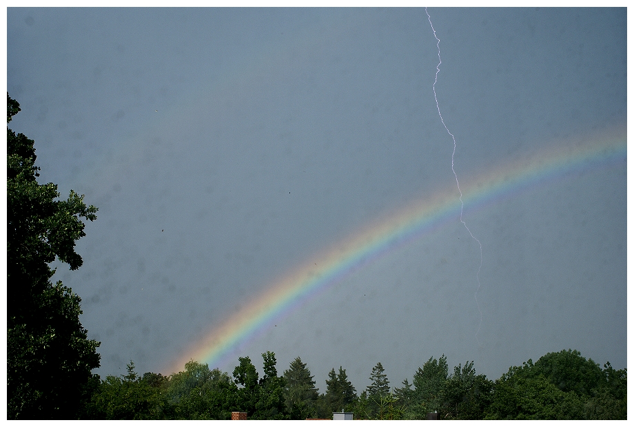 Biltz und Regenbogen...