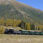 Bimmelbahn im Schweizer Engadin