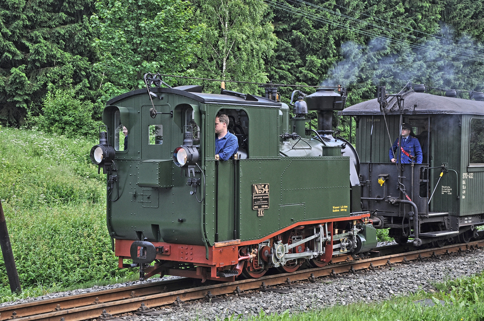 "Bimmelbahn-Romantik" im Erzgebirge