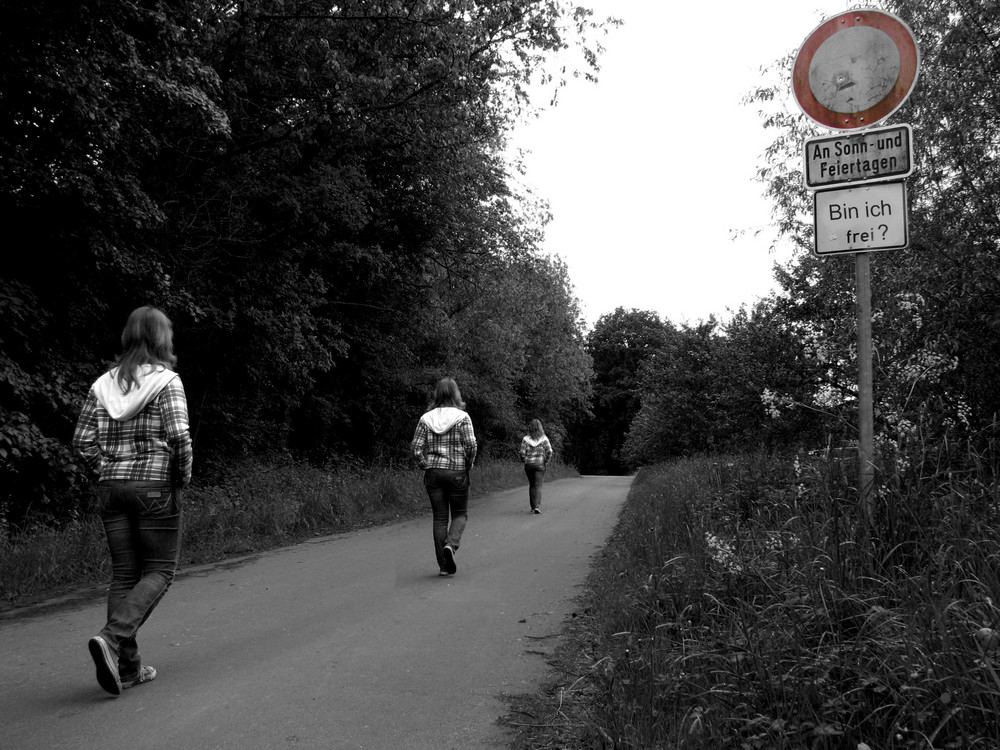 Bin Ich Frei? Foto & Bild fotomontage, multiple persönlichkeit, digiart Bilder auf