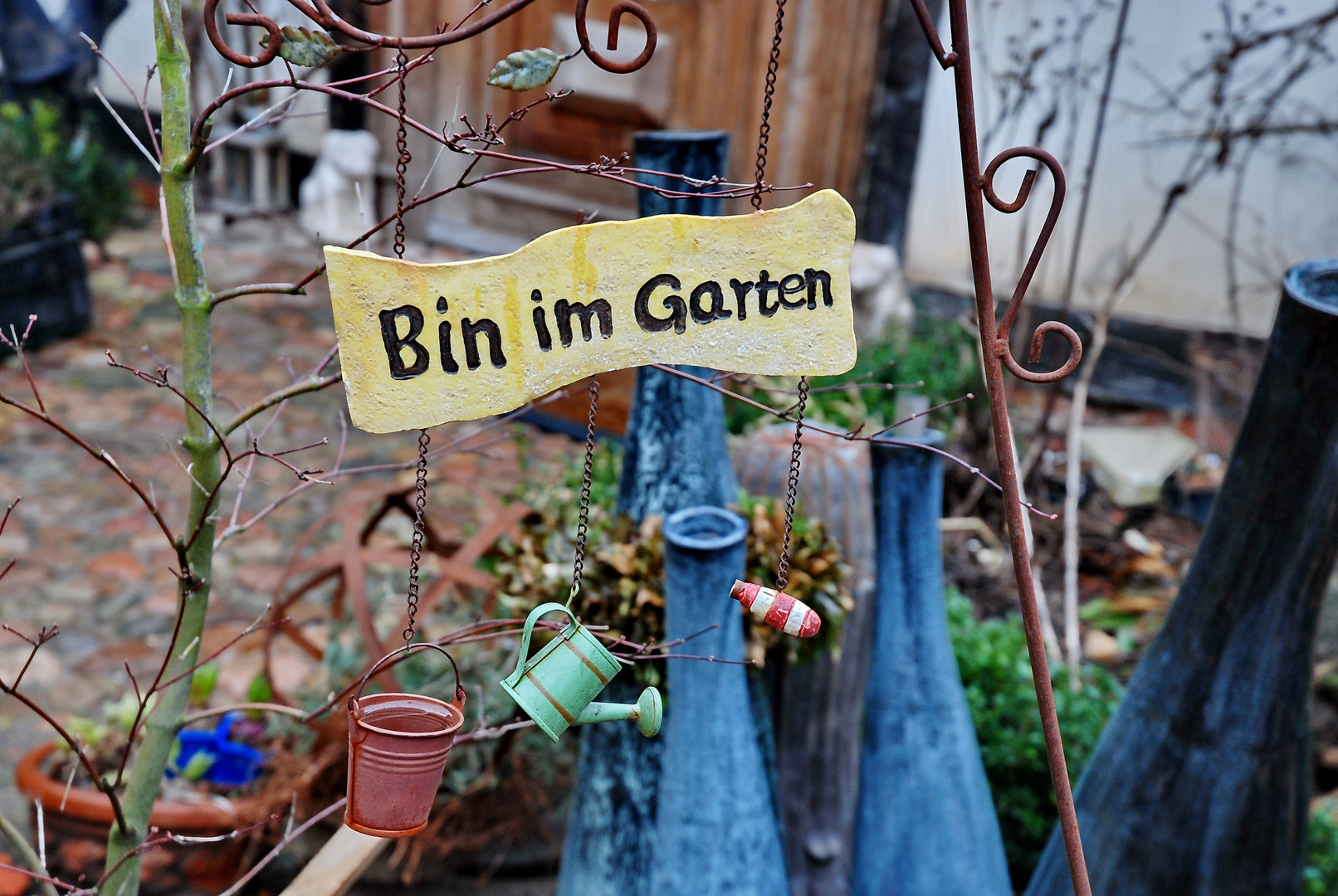 Bin im Garten Foto & Bild spezial, natur, landschaft Bilder auf