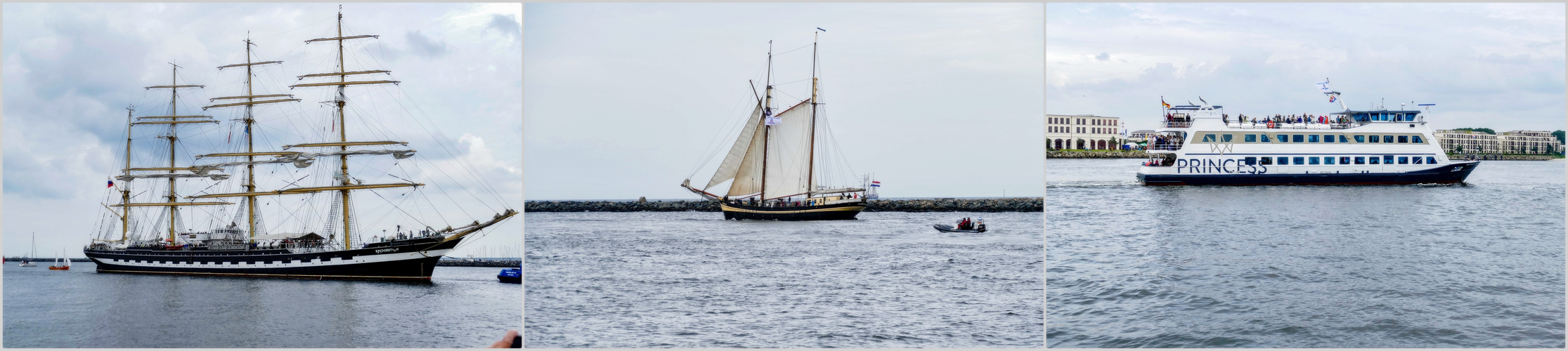 Bin morgen zur Hansesail in Warnemünde