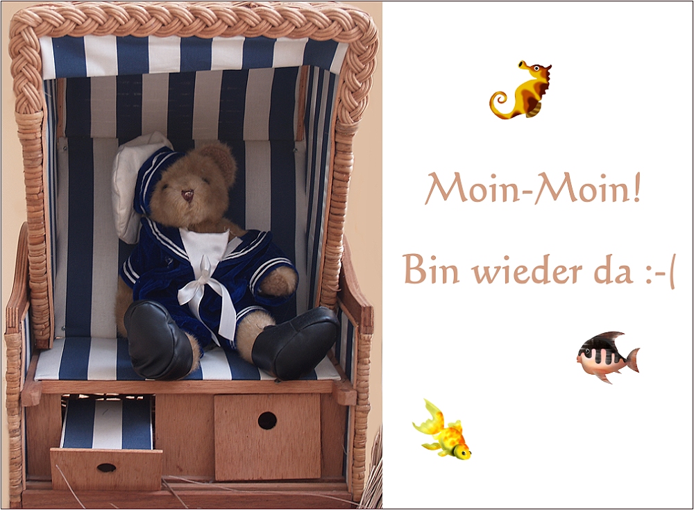 Bin wieder da... Foto & Bild quatsch, fun und rätselecke, grußkarten