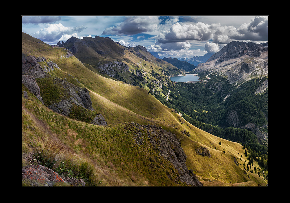 Bindelweg und Fedaja-Stausee I