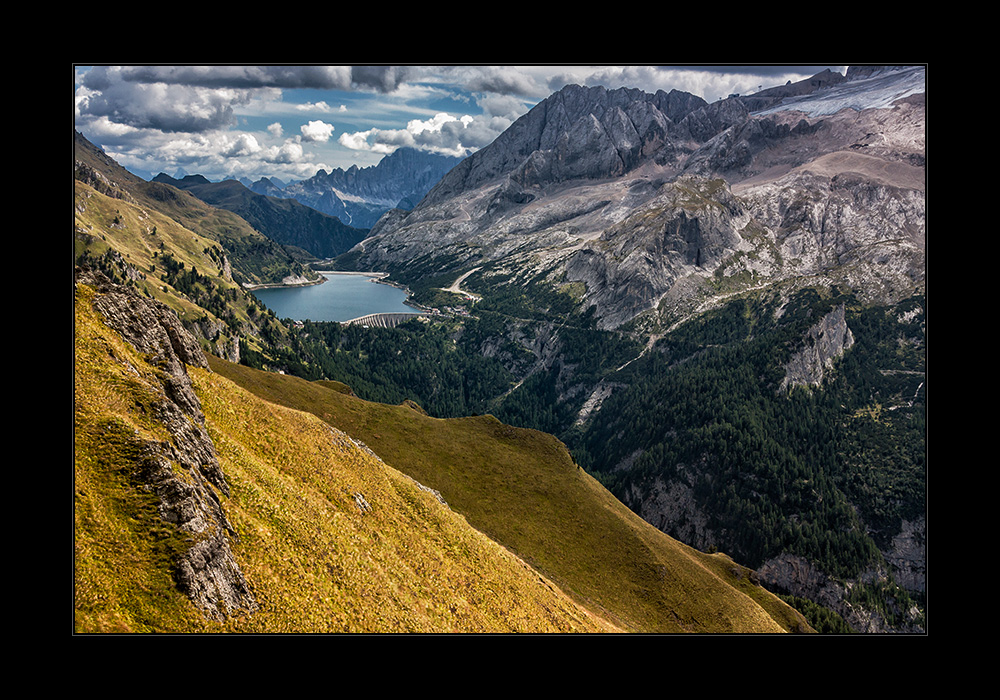 Bindelweg und Fedaja-Stausee II