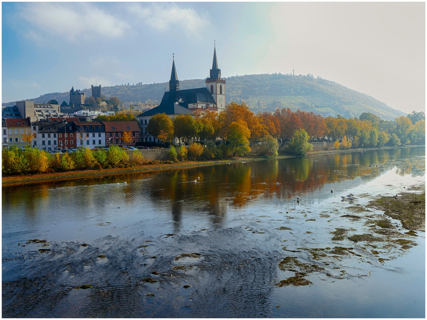 Bingen Foto & Bild herbst, burg, deutschland Bilder auf