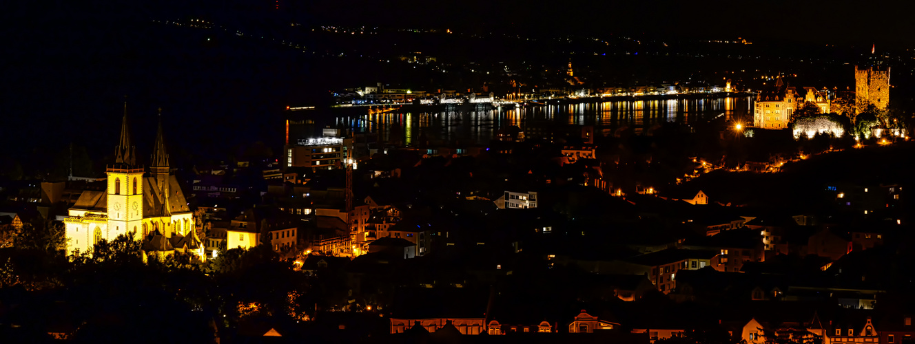 Bingen bei Nacht