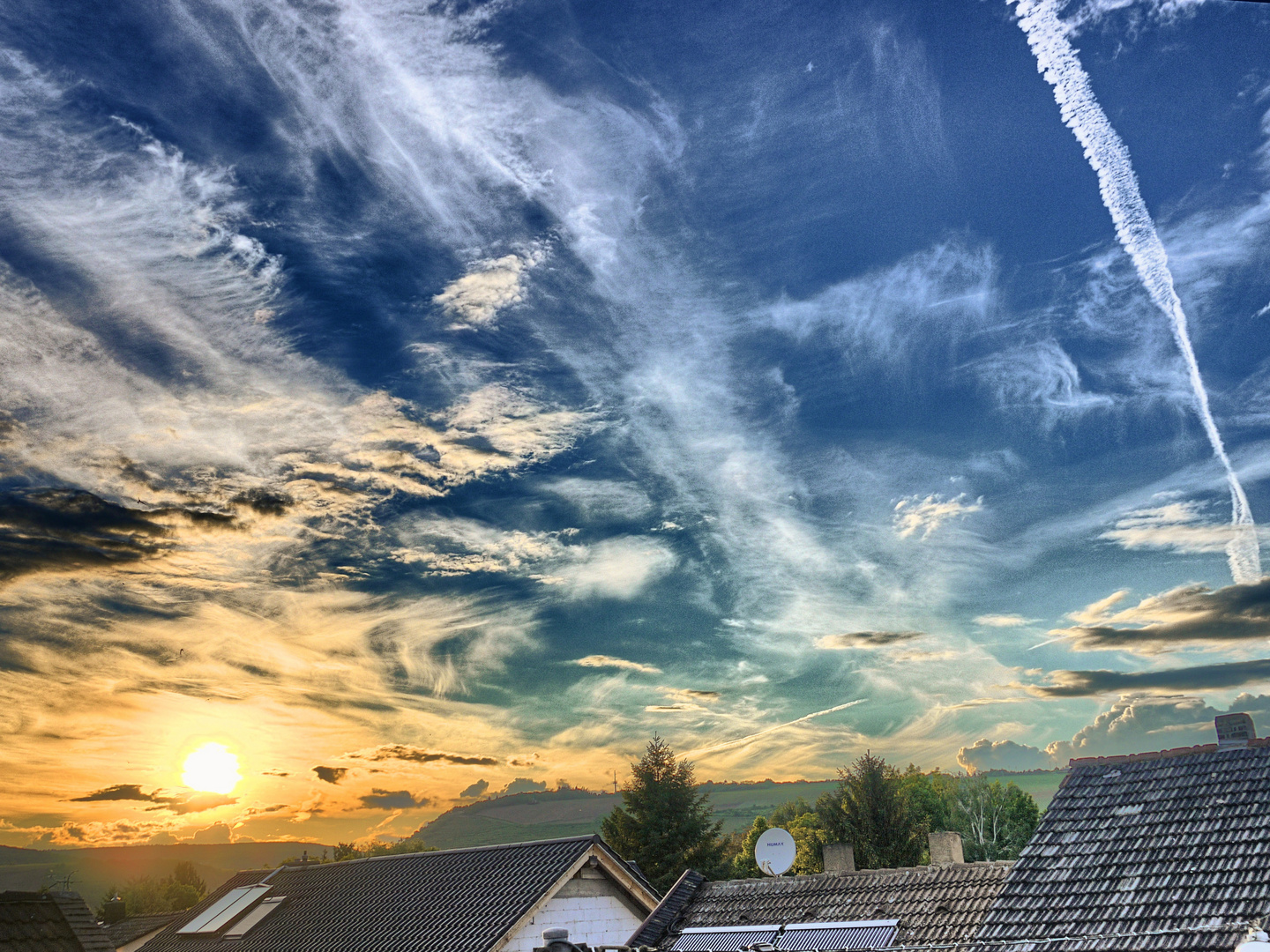 Bingen-Büdesheim HDR Sunset