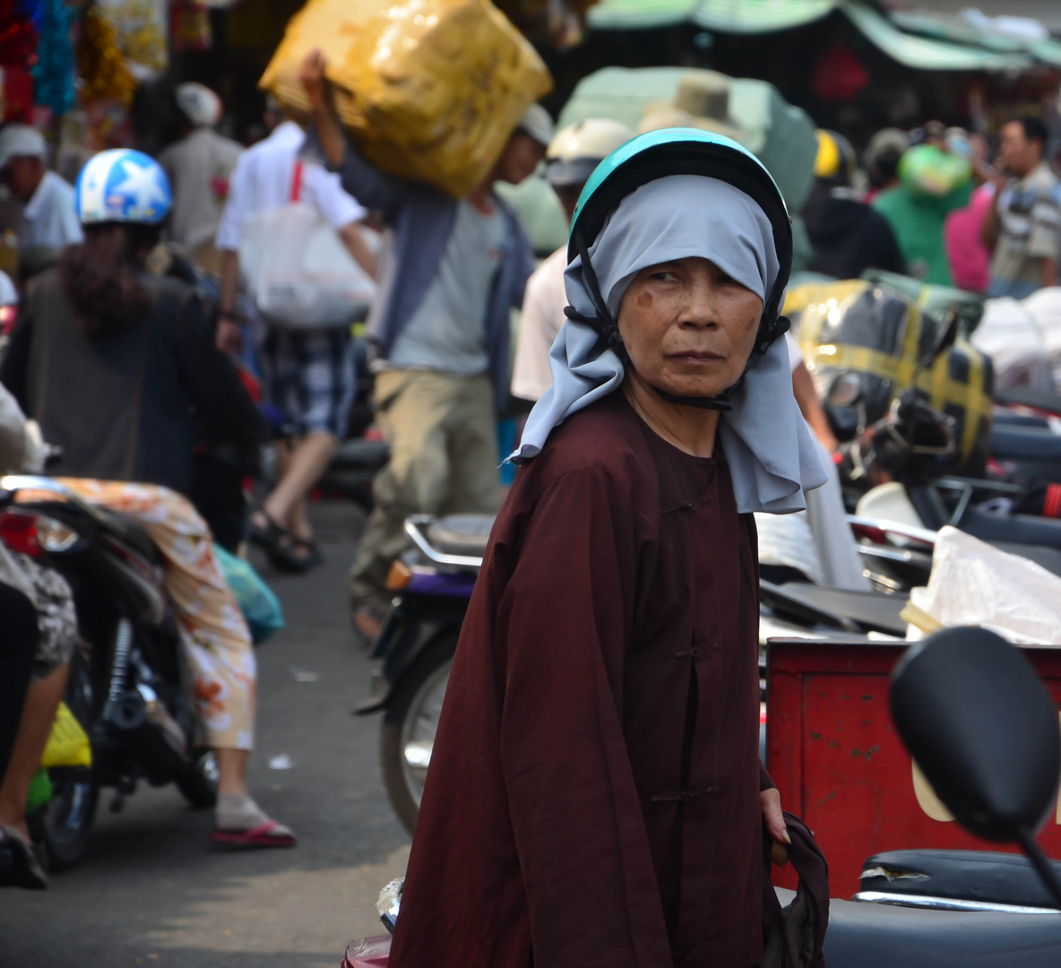 Binh Tay market in Cholon, Saigon's old Chinatown