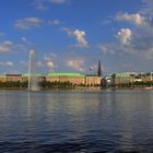 Binnen Alster Hamburg HDR