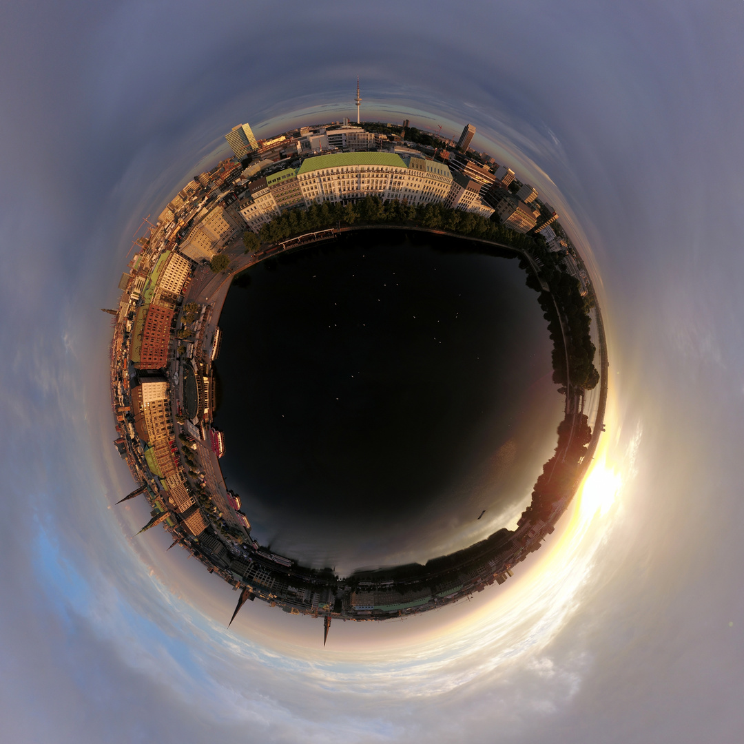 Binnen-Alster - Little-Planet