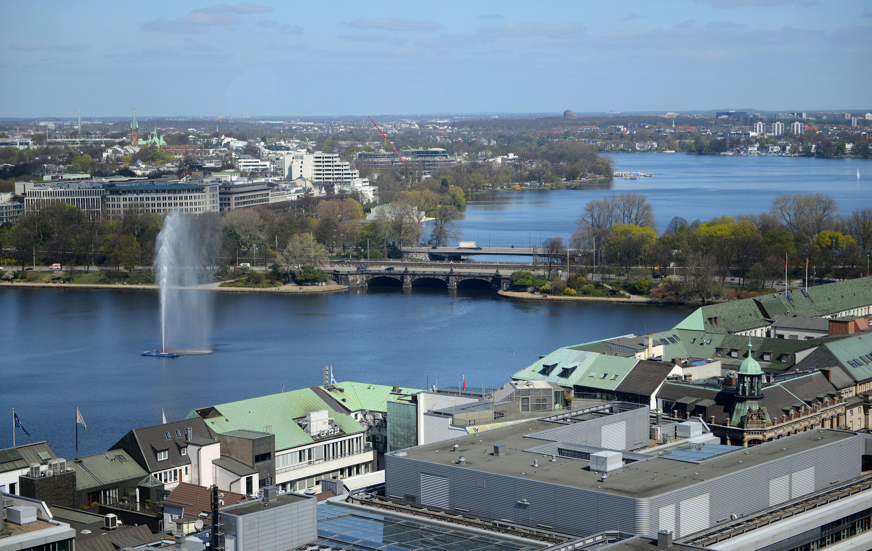 Binnen und Außenalster Foto & Bild deutschland, europe, hamburg