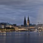 Binnenalster am Abend